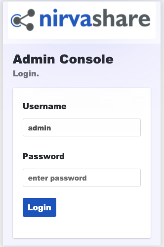 Nirvashare Login.